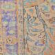 Vintage Handknotted Oushak Wool Rug sku2321