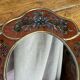 Miroir péruvien en bois et verre