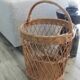 Large woven wicker basket