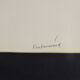 Vintage Color Lithograph by Carl Fredrik Reuterswärd, Abrakadabra, 1990