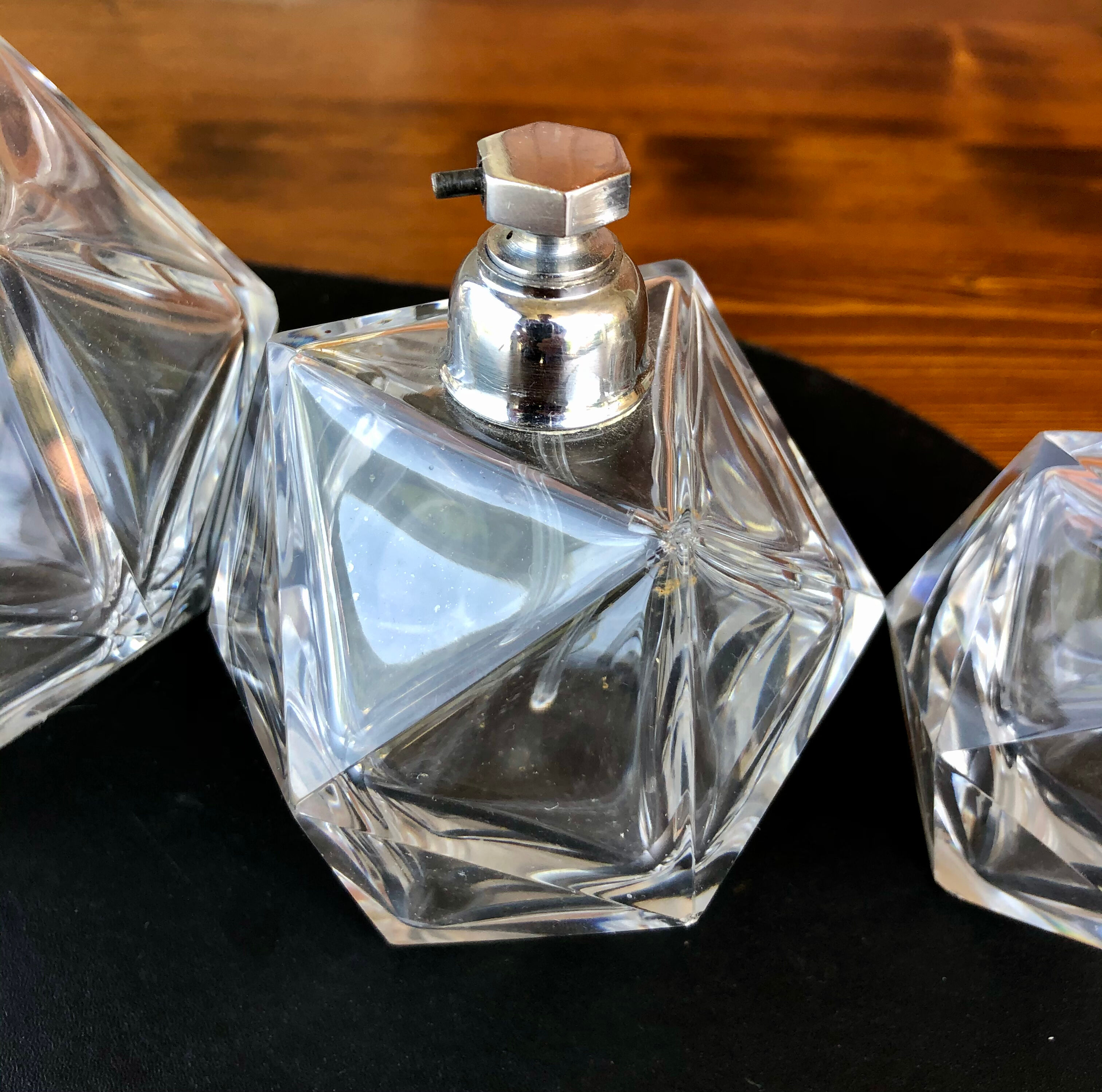 Set of 4 vintage perfume bottles