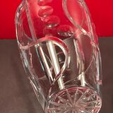 Vase vintage geometric pattern