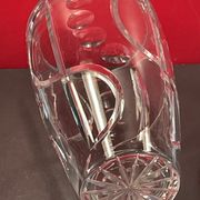 Vase vintage geometric pattern