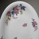 2 Bernardaud Limoges porcelain dishes with floral decoration from the 1920s to 1950s.