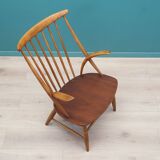 Beech chair, Danish design, 1960s, designer: Illum Wikkelsø, manufacture: N