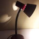 Lampe de bureau orientable vintage Je Fassg  bordeaux