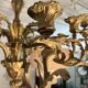 Bronze chandelier late nineteenth century 12 lights