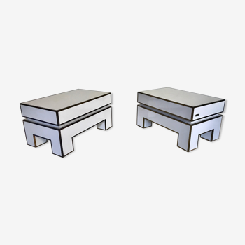 Bedside tables, set of 2