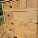 Solid wood chest of drawers - renovated - unique piece