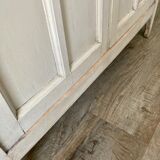 Old white Parisian buffet