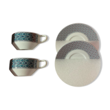 Paire de tasses à déjeuner Hermès