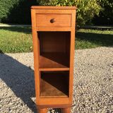Oak bedside