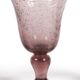 Set de 6 verres de Biot multicolores années 80