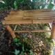Tabouret bas en bambou