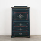 Pine laundry cabinet, Danish design, 1960s, production: Denmark