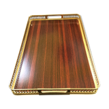 Plateau formica and brass 50s/60s