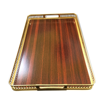 Plateau formica and brass 50s/60s