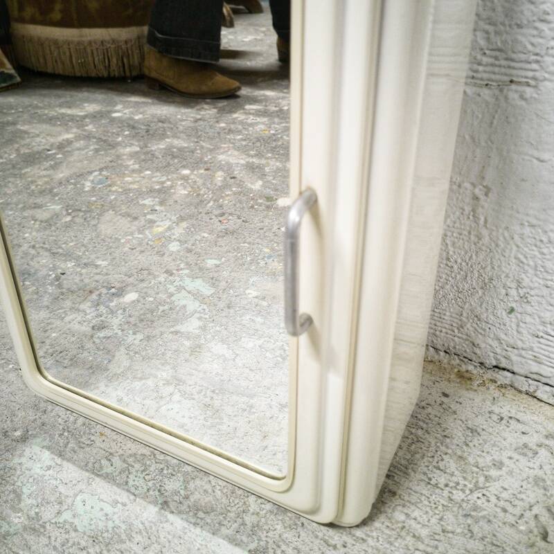 Metal bathroom cabinet