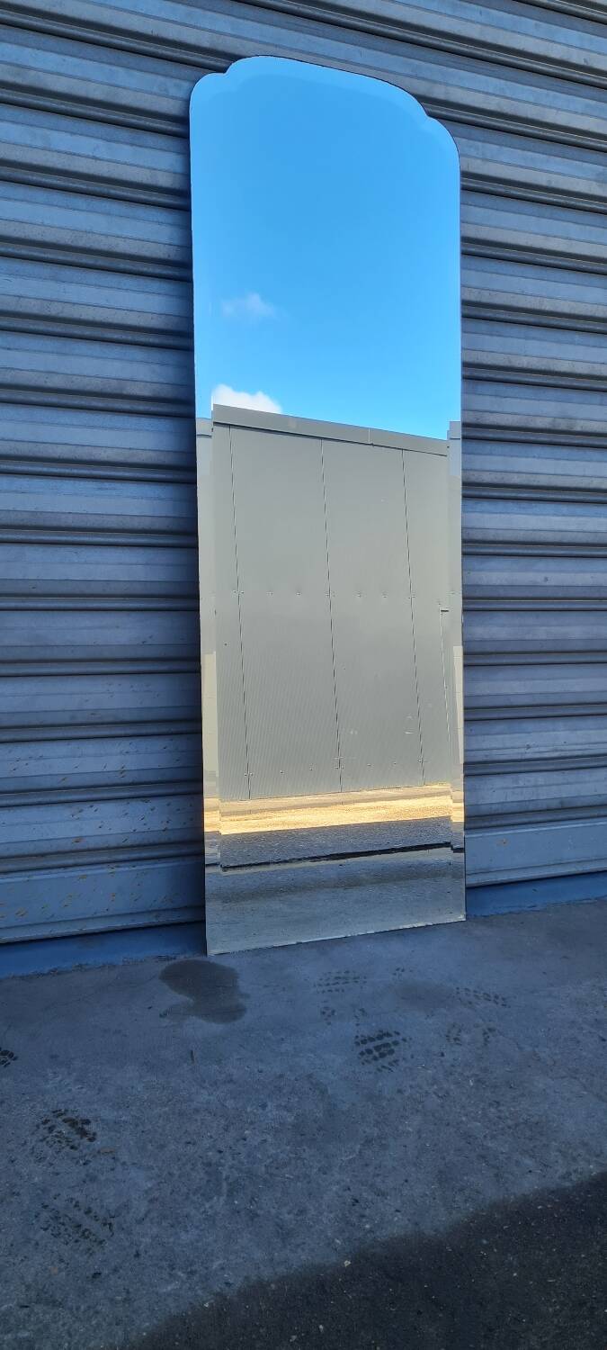 Art deco beveled mirror