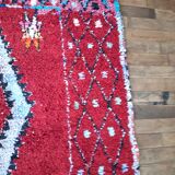 Ancient Berber carpet 125x225cm