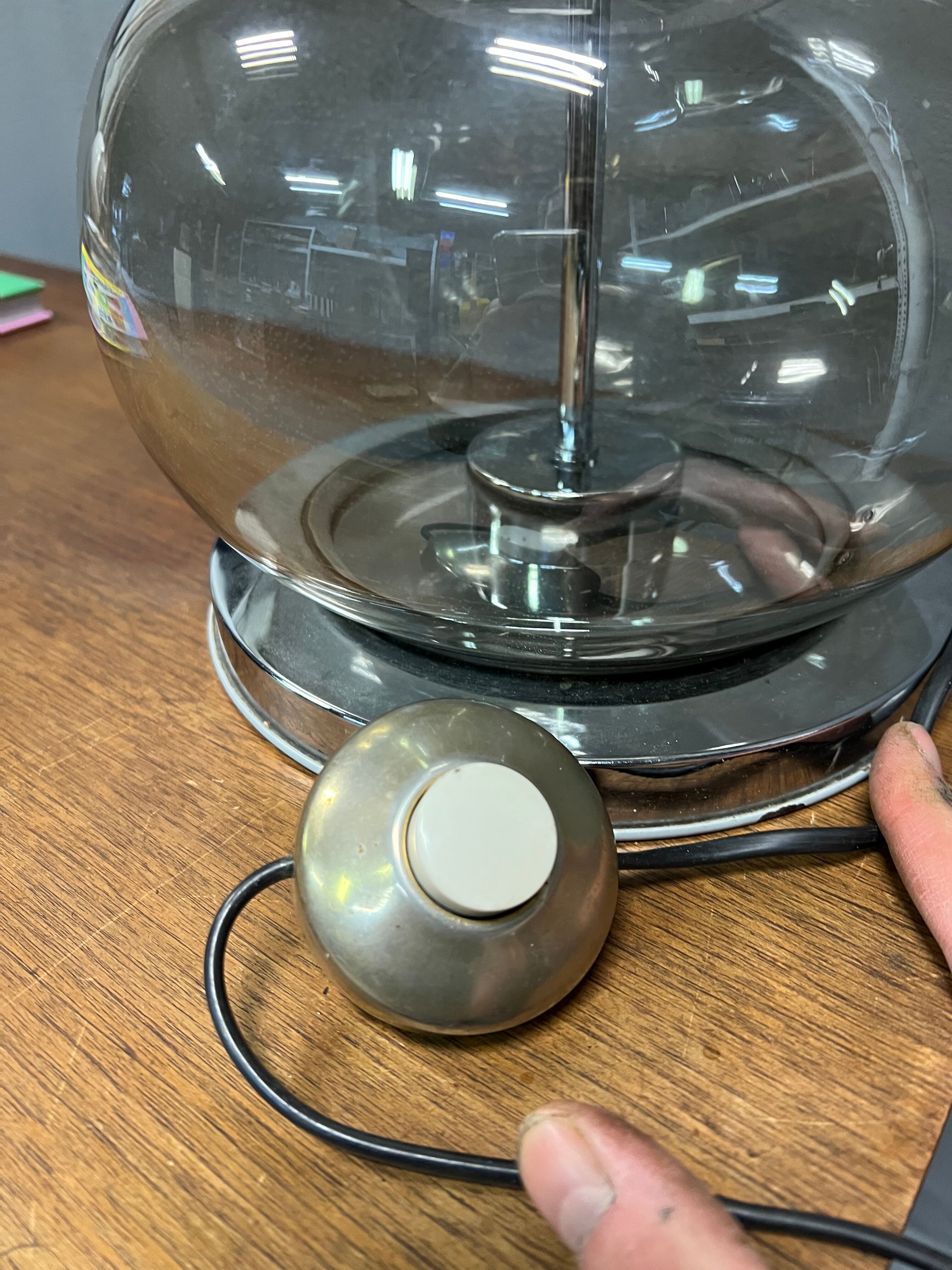 Lampe Richard Essig en verre soufflé
