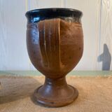 Stoneware pitcher signed Pierre Digan