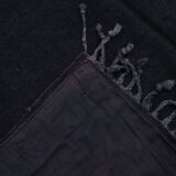 Vintage Dark Blue Turkish kilim Rug, 171x264Cm