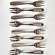 12 Fourchettes à DESSERT Inox Vintage