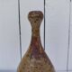 Vintage pyrite stoneware soliflore vase