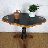 19th century violin table in walnut