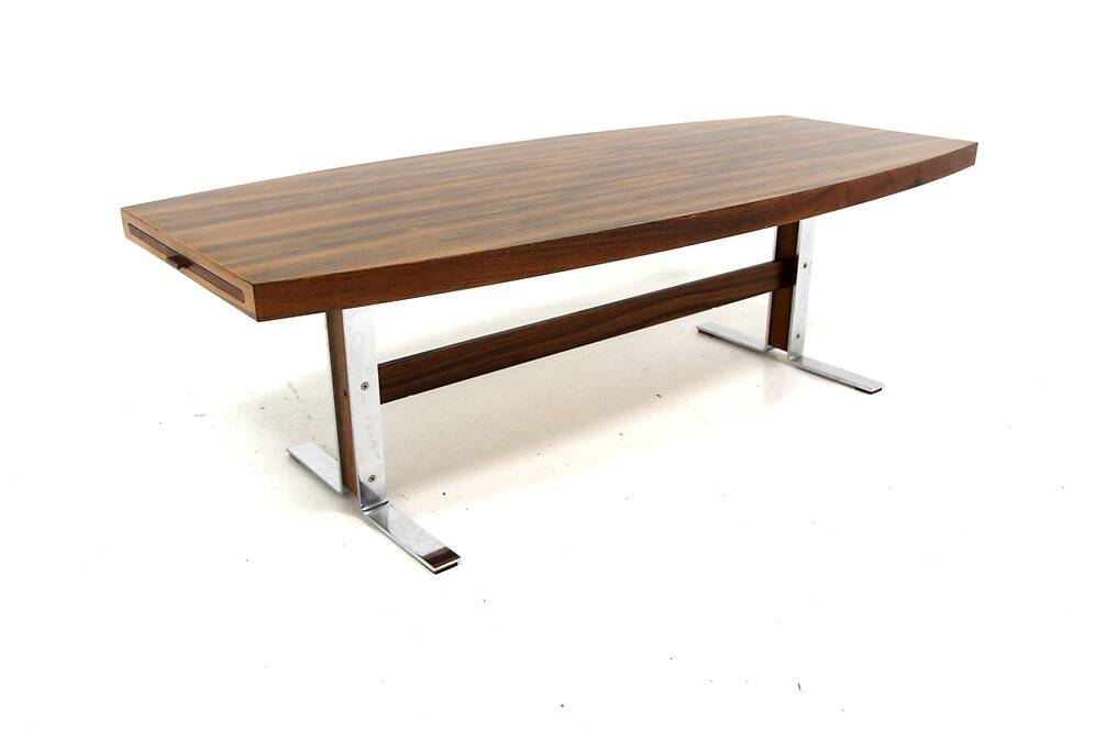 Rosewood coffee table "F115", Johannes Andersen, Denmark, 1960