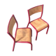 Chaises écolier