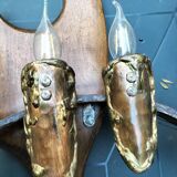 Large wall sconce, one-of-a-kind