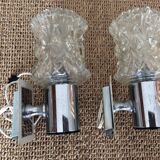 Pair of vintage wall lamps