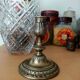 Antique bronze candlestick