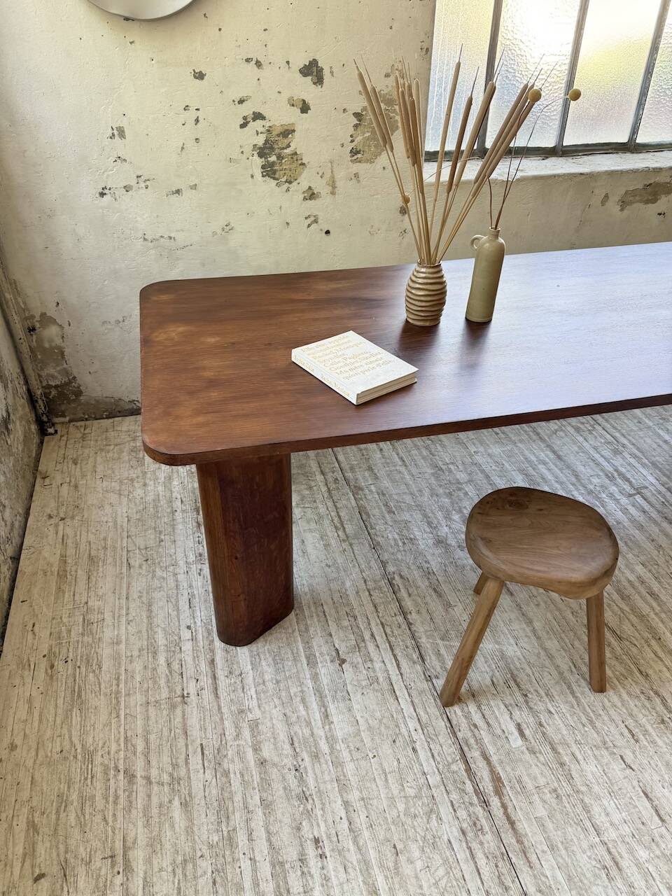 1950s oak reconstruction table