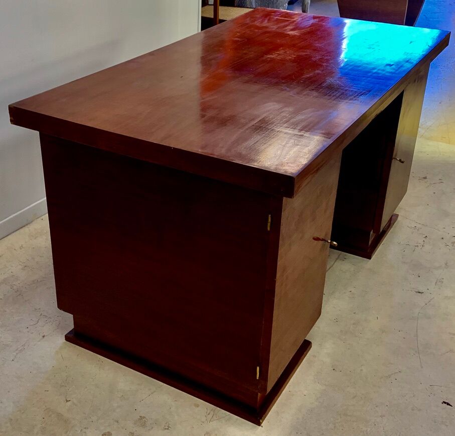 Bureau époque Art Déco 1930, en palissandre