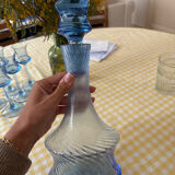 Blue carafe