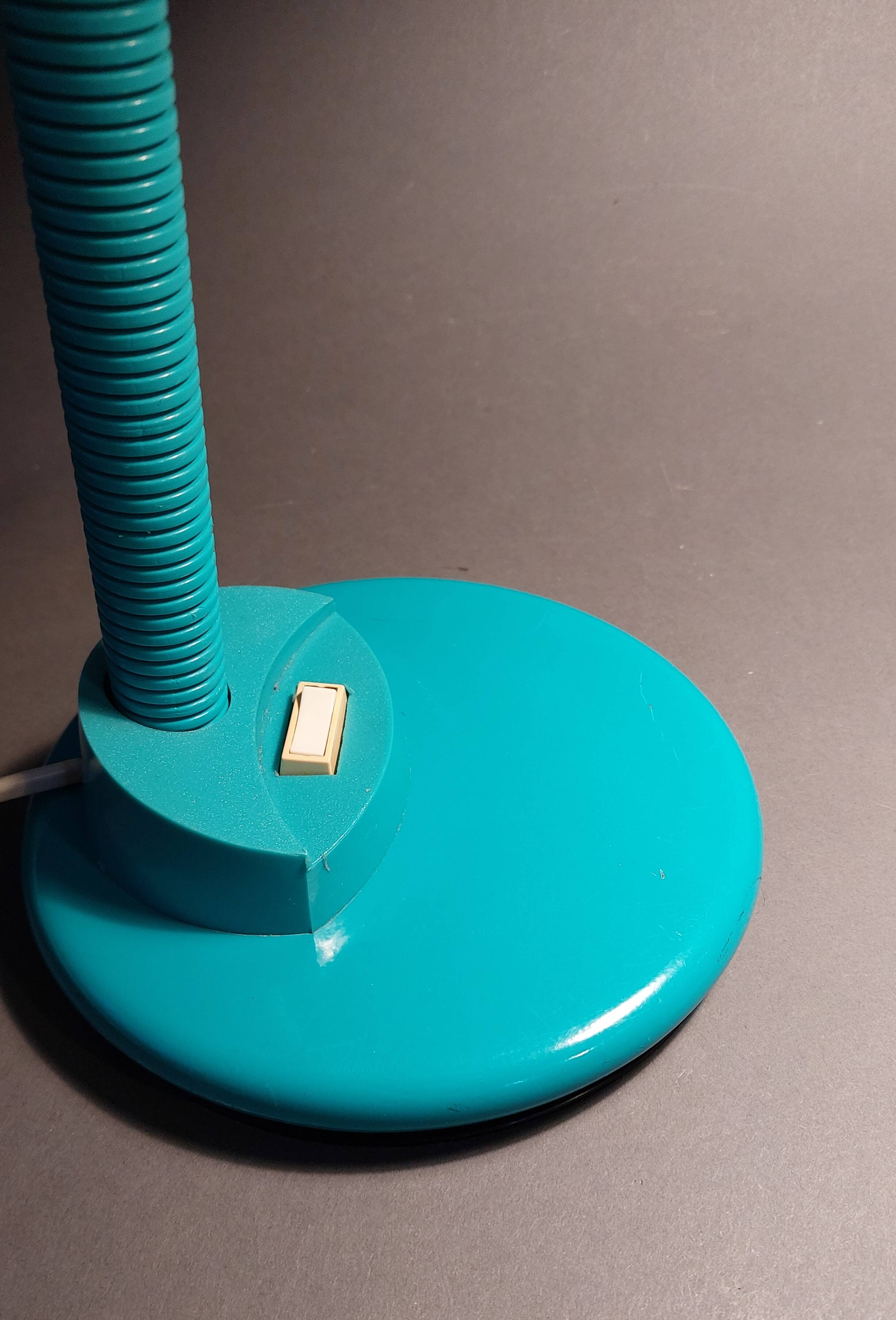 Pebble green Aluminor articulated desk lamp 1970.