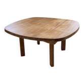 Table constructiviste pin ronde XL