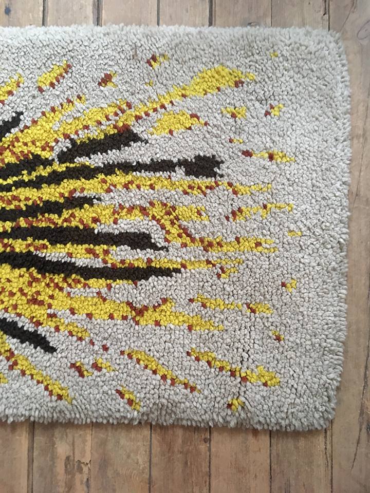 Vintage carpet 70x164cm