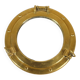 Mirror porthole in brass 25 cm