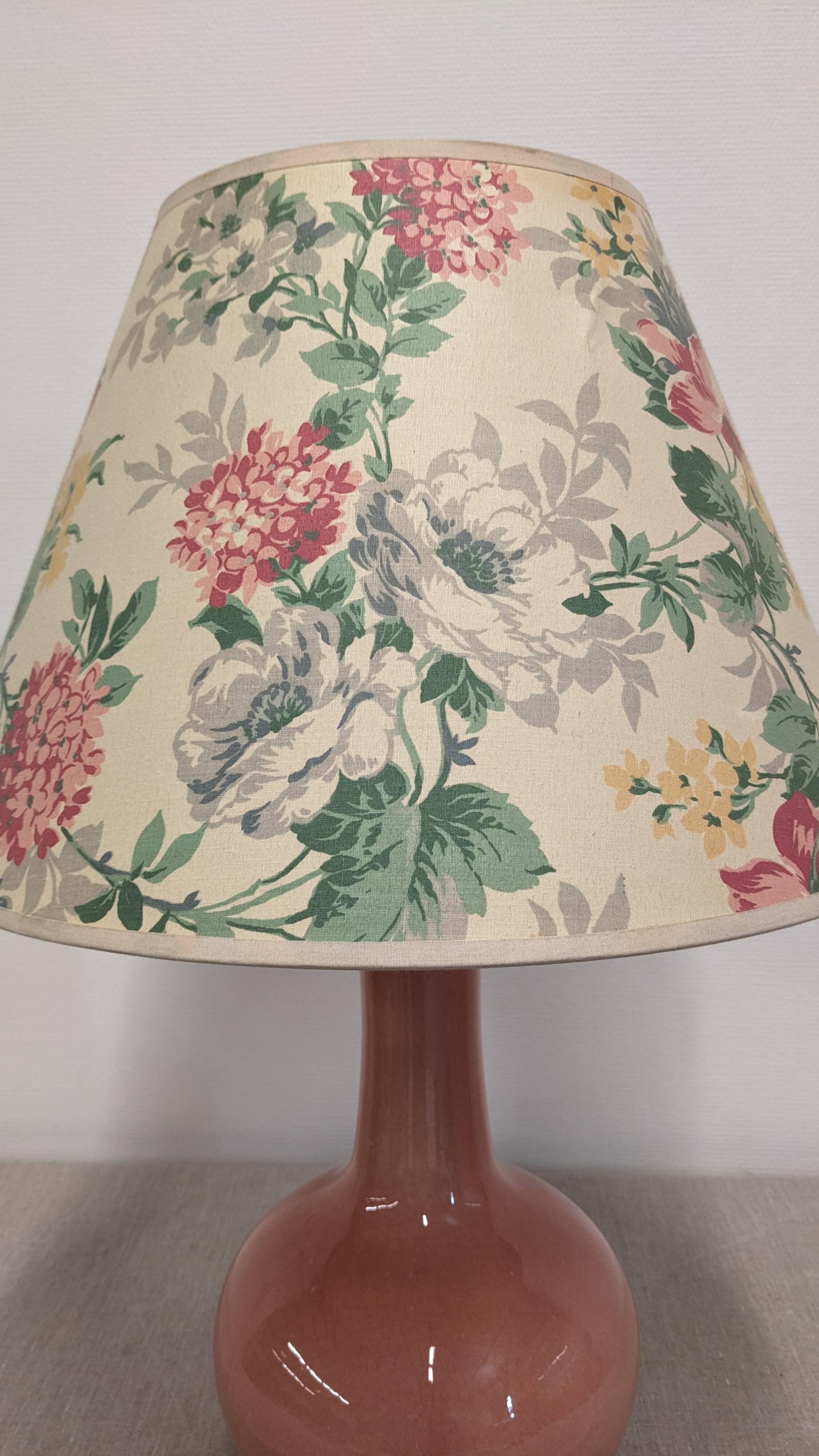 Lampe en faïence de Charolles par Jacques Molin, France vers 1970