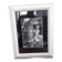Black and white photo Cesar Baldaccini working on the framed centaur