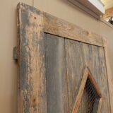 Old chicken coop door