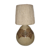 Lampe céramique de Vallauris signée Gérard 1960