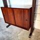 Modular bookcase in rosewood 60s