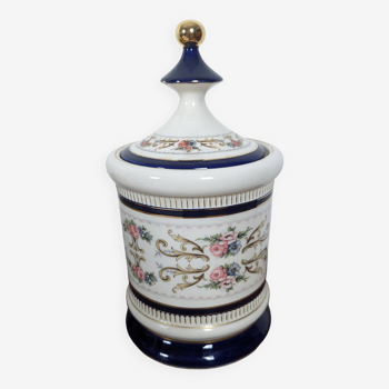 Ancienne bonbonnière fiorentine en porcelaine