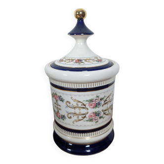 Ancienne bonbonnière fiorentine en porcelaine