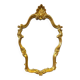 Vintage gold baroque mirror / wall mirror